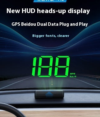 New Universal Head-up Display Car GPS Velometer