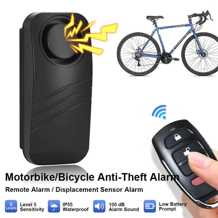 Electric Car Anti-theft Alarm Vibration Anti-theft Waterproof And Dustproof