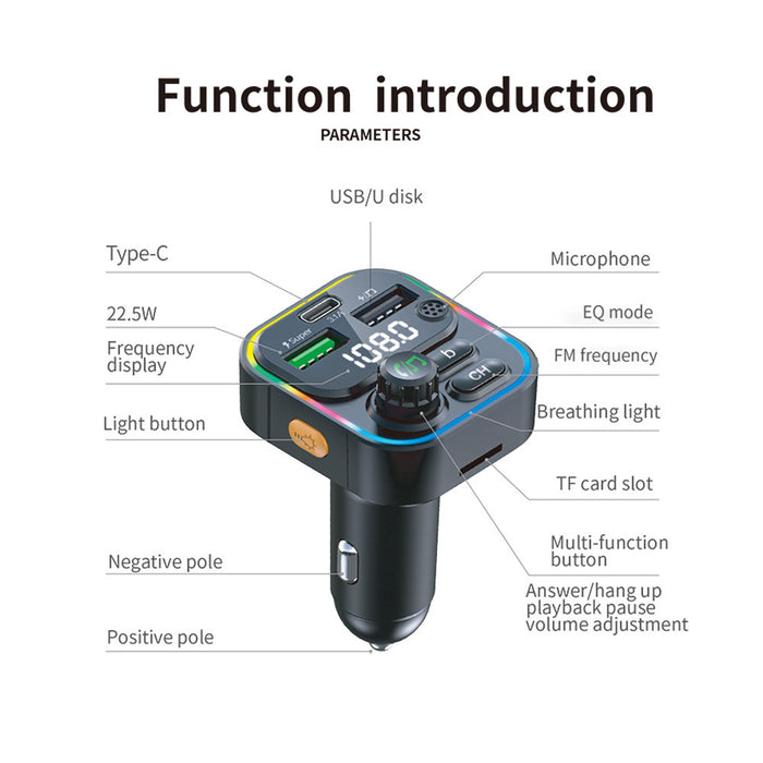 C17 Car Mp3 Bluetooth Player