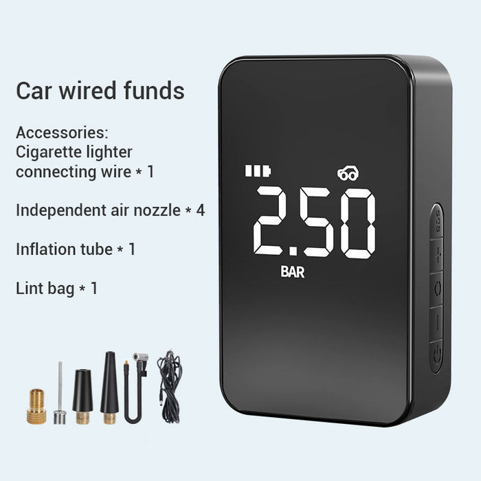 Wireless Intelligent On-board Inflator Pump, Small And Portable Diagnostic Tools