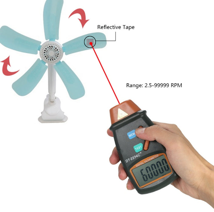 Digital Tachometer Diagnostic Tools