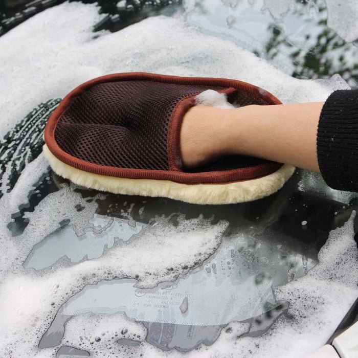 Car type soft hair car wash cleaning gloves car motorcycle car wash car care cleaning tools Diagnostic Tools