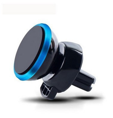 Car mobile phone navigation bracket mobile phone rack outlet magnetic car 360 degree magnetic rotating magnet bracket