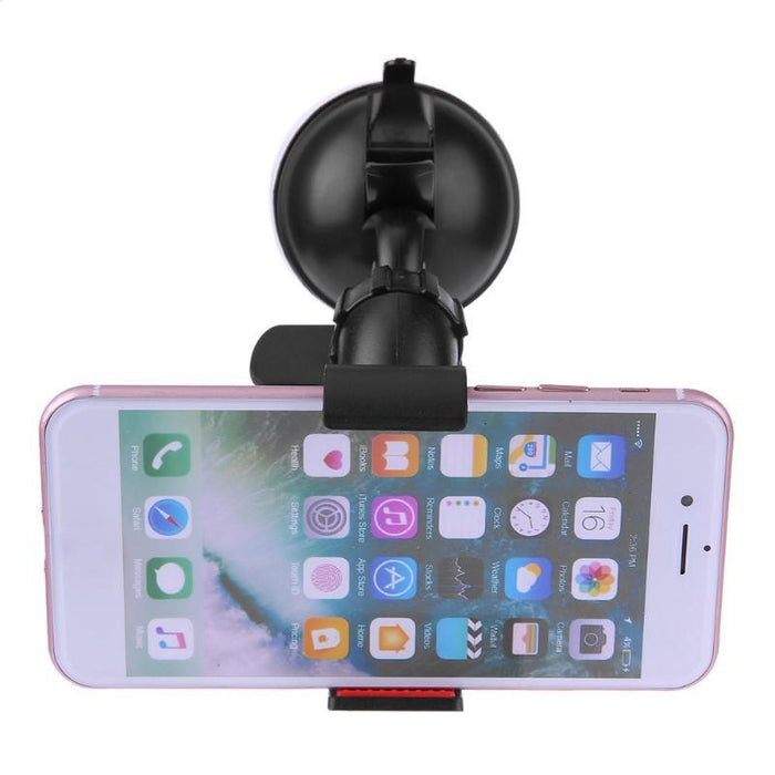 Car phone holder with clip GPS Navigator PVC suction cup bracket