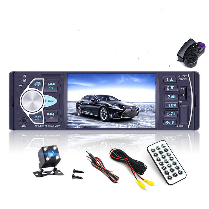 4.1 inch high-definition large screen Bluetooth hands-free car MP5 player