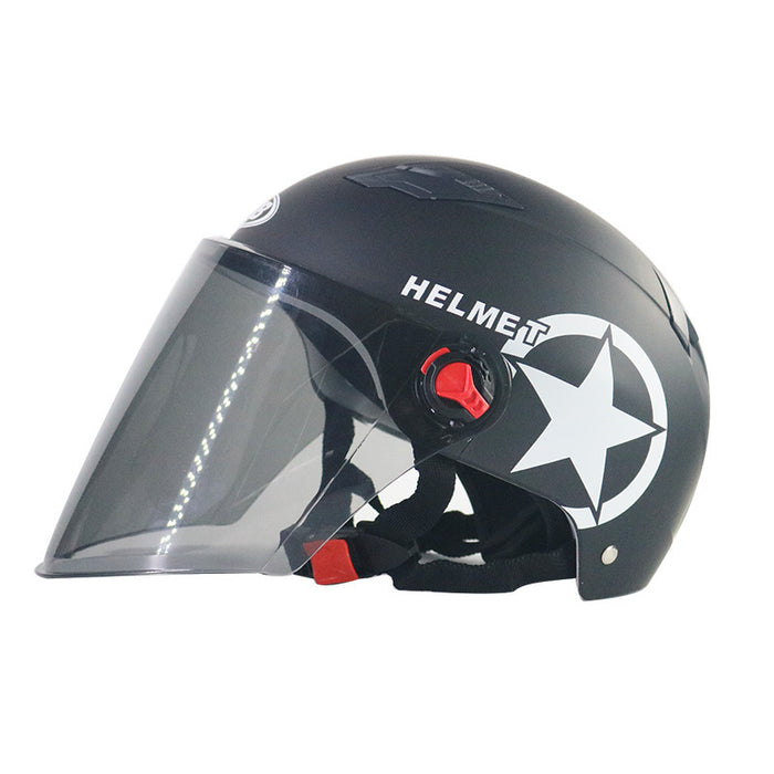 Electric car helmet unisex