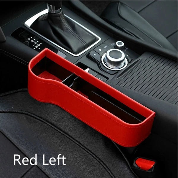 PU Car Organizer Seat Gap Storage Box Car Seat Side Slit for Wallet Phone Coins Cigarette Keys Cards Car Accessories car organizer