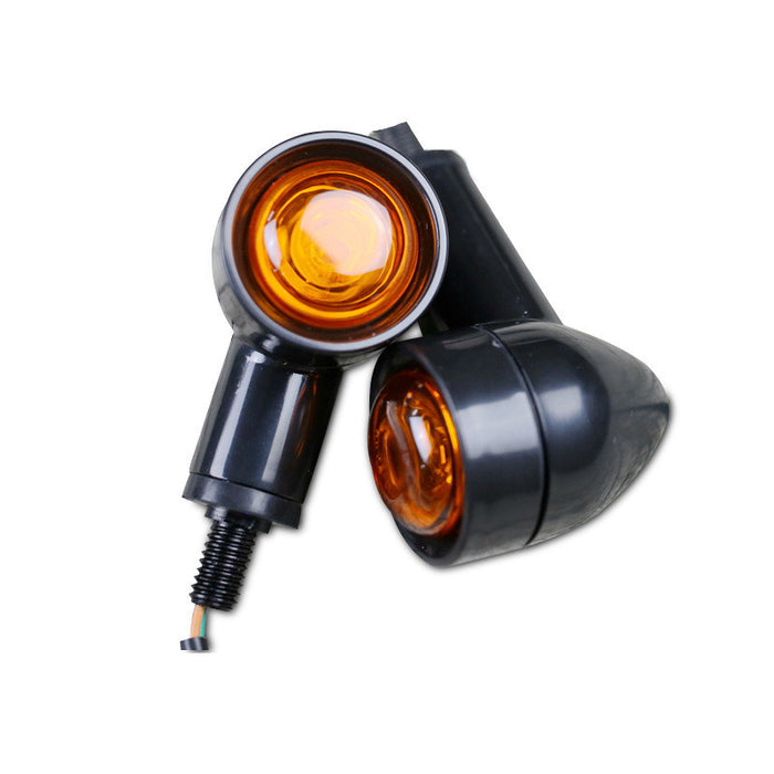 Retro Motorcycle Modified LED Mini Turn Signal Light Turning Light