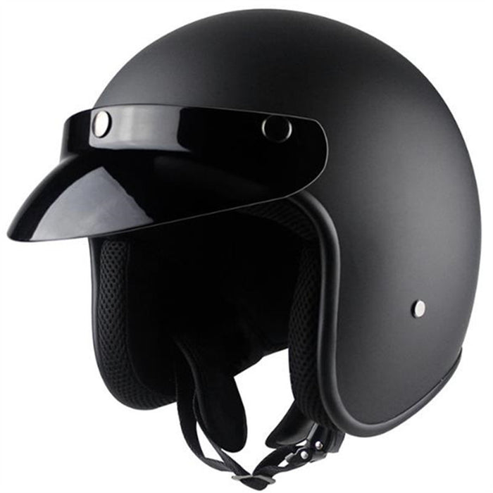 Men And Women Motorcycle Retro Hard Hat Helmet