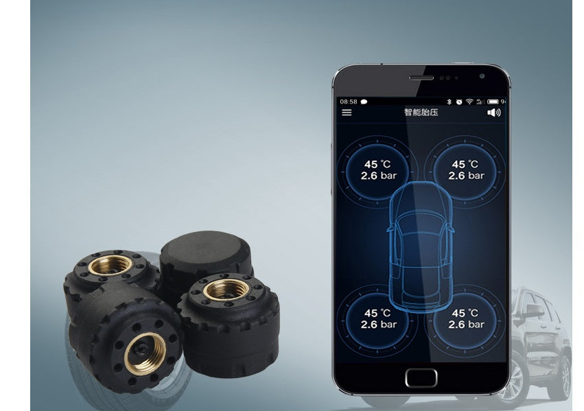 Bluetooth wireless tire pressure monitoring system