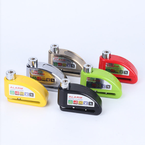 Alarm Disc Lock Anti-Theft Alarm Disc Brake Lock Aluminum Alloy Lock