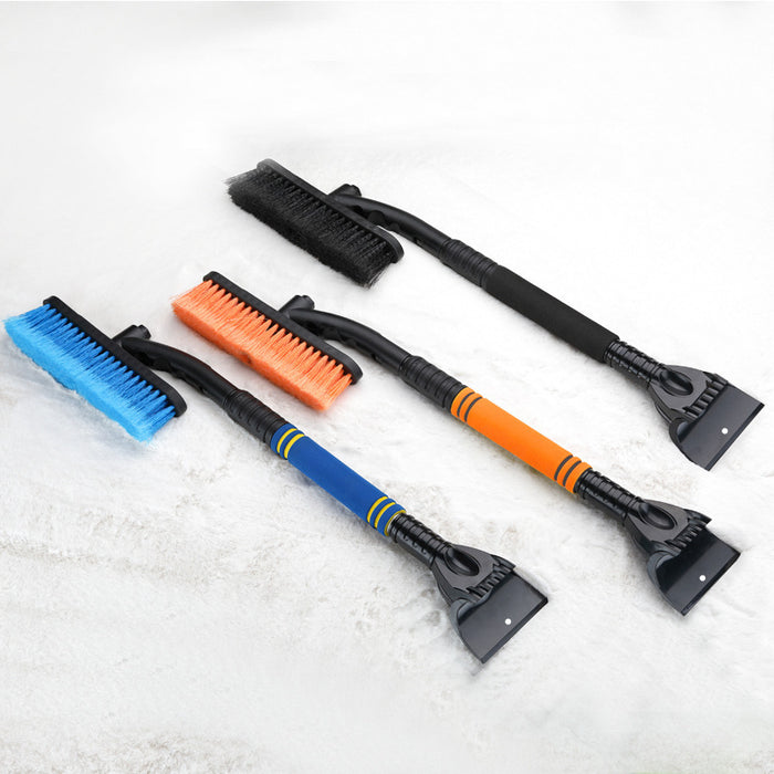 Car Cleaning Brush Ice Scraper Detachable Snow Shovel Brush Dust Remove Brush Auto Windshield Extendable Snow Brush Foam Handle Portable Car Washers