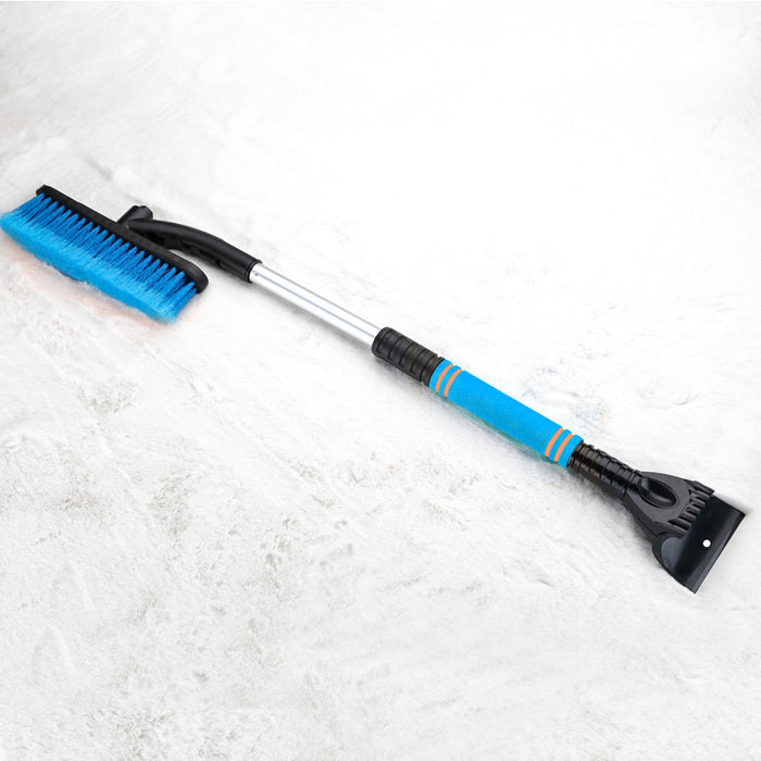 Car Cleaning Brush Ice Scraper Detachable Snow Shovel Brush Dust Remove Brush Auto Windshield Extendable Snow Brush Foam Handle Portable Car Washers