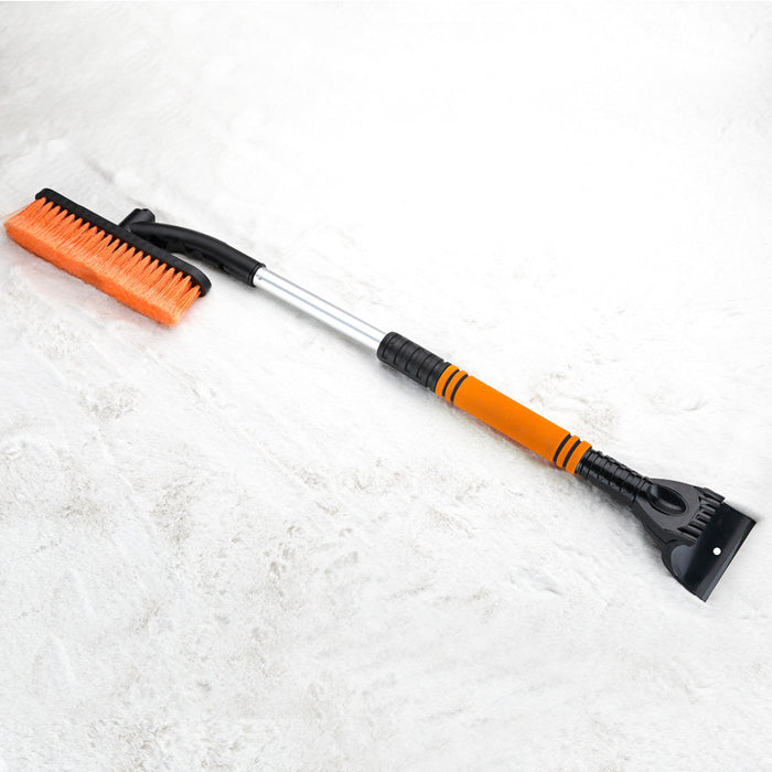 Car Cleaning Brush Ice Scraper Detachable Snow Shovel Brush Dust Remove Brush Auto Windshield Extendable Snow Brush Foam Handle Portable Car Washers