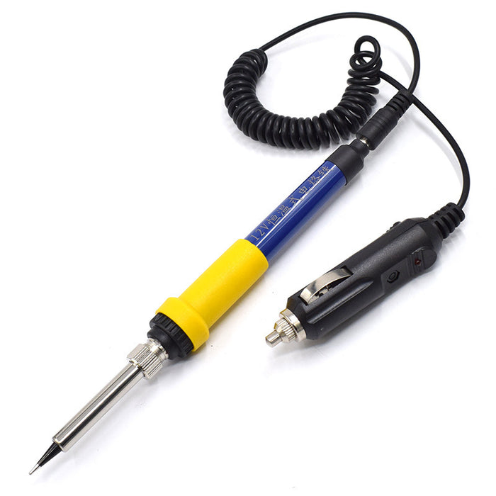 DC 12V 60W Portable Electric Soldering Iron Auto Car Battery Solder Station Rework Welding Repair Tools Diagnostic Tools