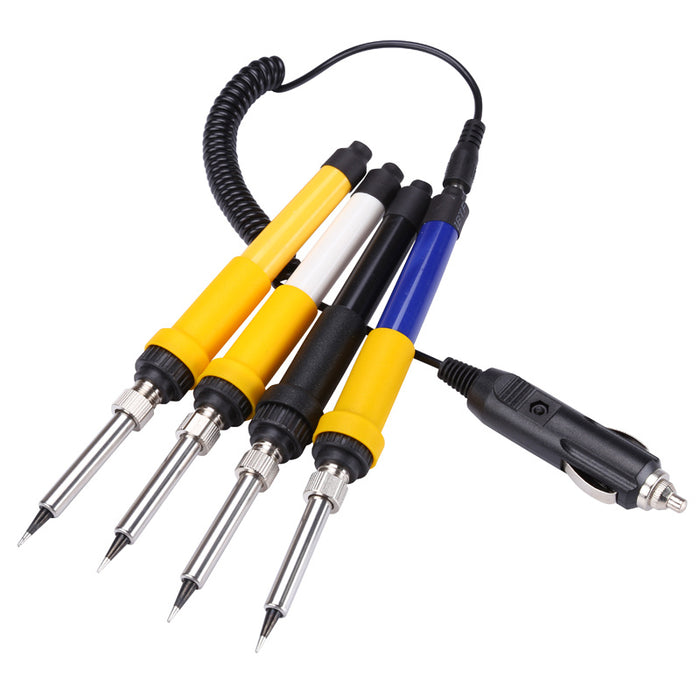 DC 12V 60W Portable Electric Soldering Iron Auto Car Battery Solder Station Rework Welding Repair Tools Diagnostic Tools