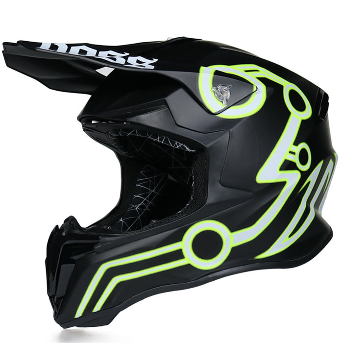 Cross-Country Helmet Motorcycle Men's And Women's Full-Covered Rally Helmet