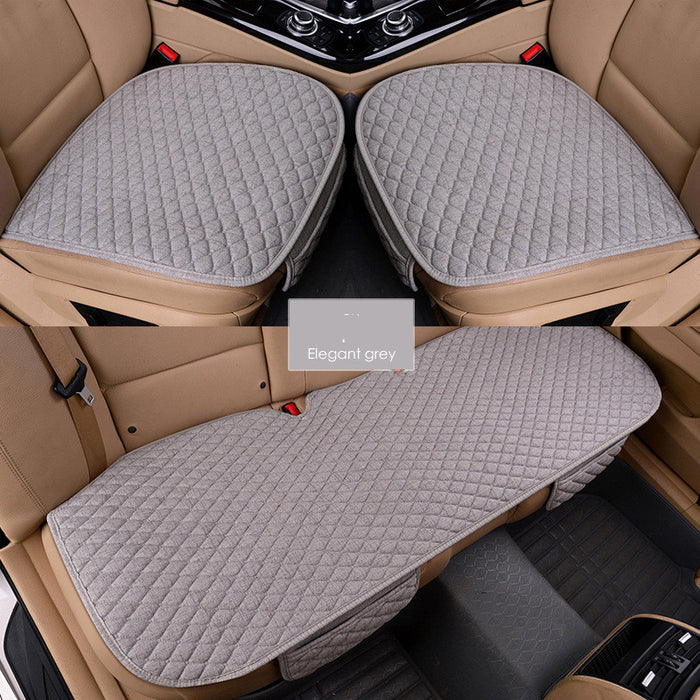 Universal Car Seat Cushions Linen Non-Slip Four Seasons Commons