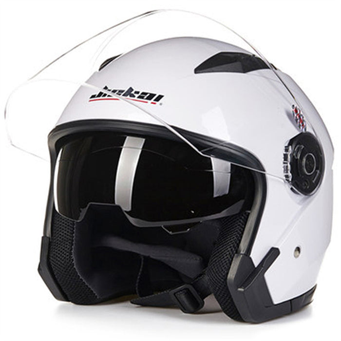 Open Face Motorcycle Helmet Jet Style