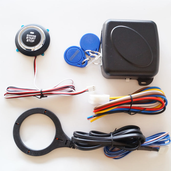 12v Car One-key Start System RfFiID Anti-theft