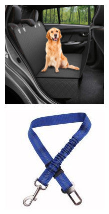 Dog Car Seat Cover View Mesh Pet Carrier Hammock Safety Protector Car Rear Back Seat Mat With Zipper And Pocket For Travel  Car Mats