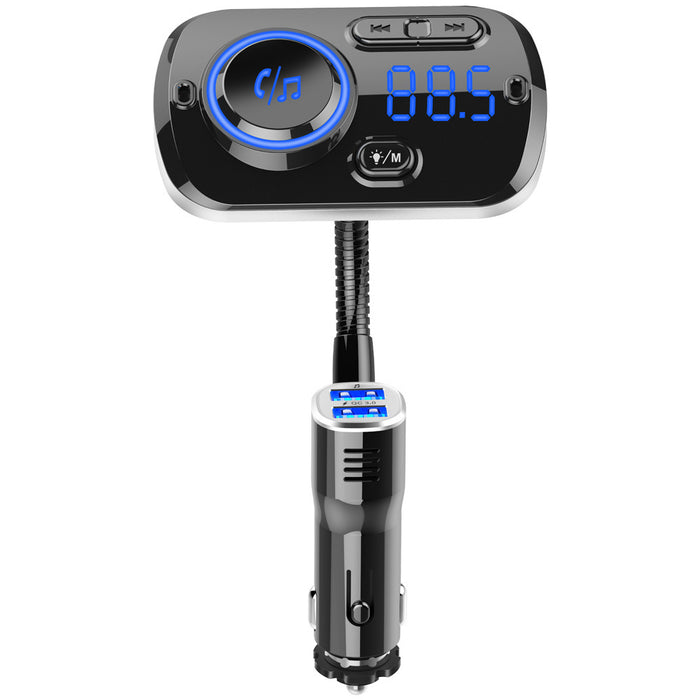 Car Mp3 Bluetooth Player Bc49Aq Bluetooth 5.0 Lossless Music Atmosphere Light Car Bluetooth Mp3