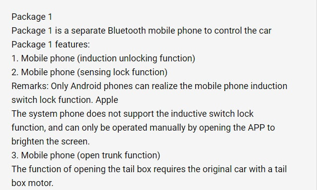 One-Button Start Of The Car, Modified Mobile Phone Control Car, Keyless Entry, Remote Control, Central Control Anti-Theft Alarm