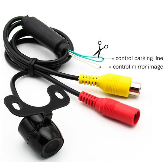 Suitable For Punching Small Butterfly Car Hd Rear View Reversing Image  Night Vision Car Camera