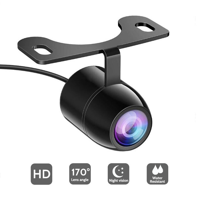 Suitable For Punching Small Butterfly Car Hd Rear View Reversing Image  Night Vision Car Camera