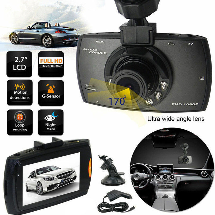 HD 2.2inch LCD 1080P Car DVR Vehicle Camera Video Recorder Night Vision Dash Cam JHP-Best