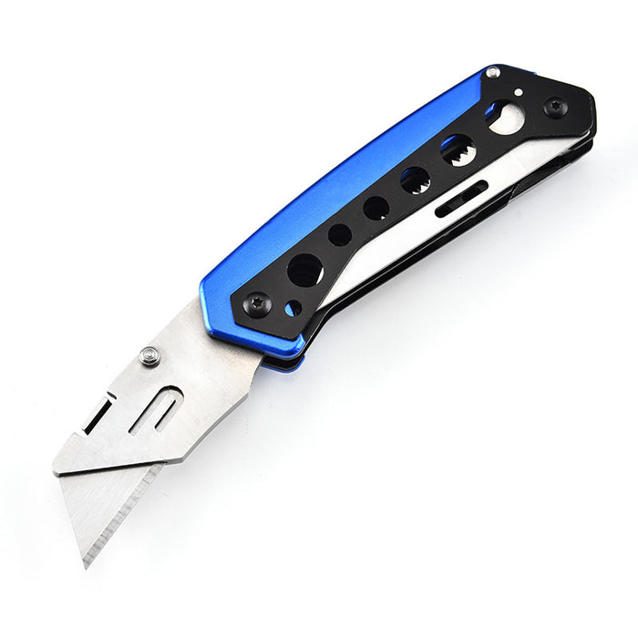 Stainless Steel Multifunctional Folding Utility Knife Wallpaper Paper Cutter Diagnostic Tools