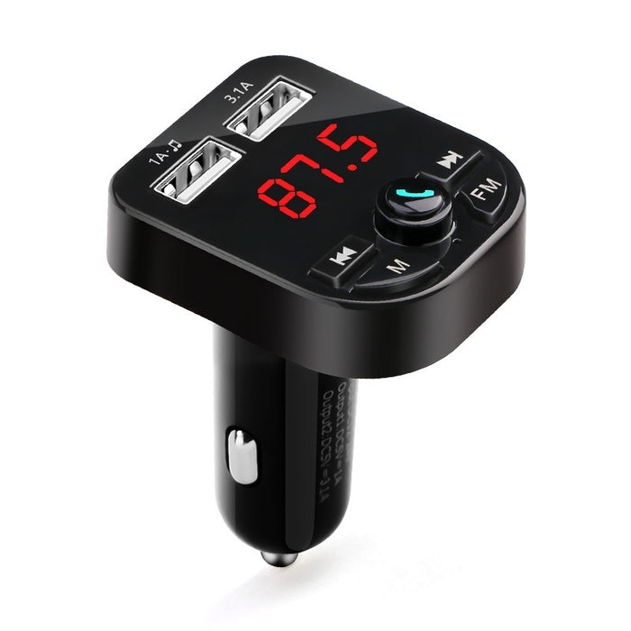 Purun Car Supplies Car Mp3 Player Multifunctional Bluetooth Hands-Free Receiver Car Mp3