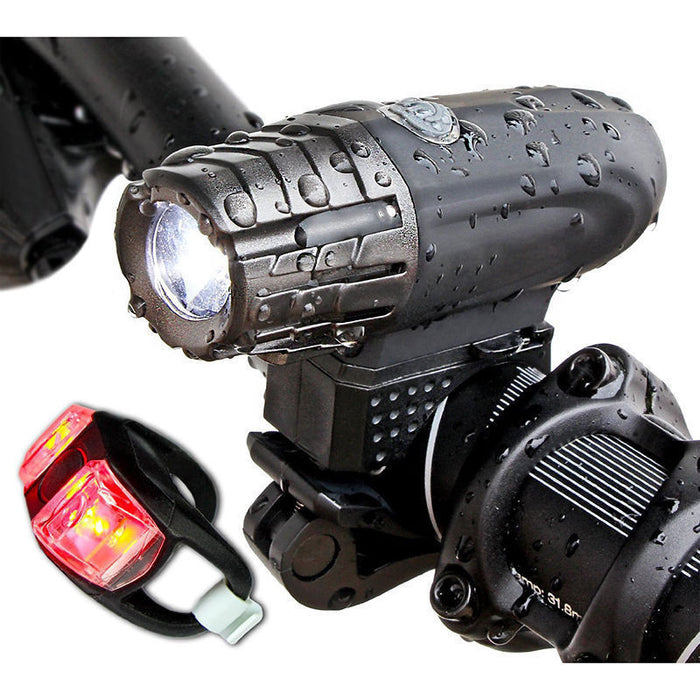 Bicycle Usb Headlights Mountain Bike Equipped With Strong Light Rechargeable Bicycle Taillights