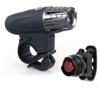 Bicycle Usb Headlights Mountain Bike Equipped With Strong Light Rechargeable Bicycle Taillights