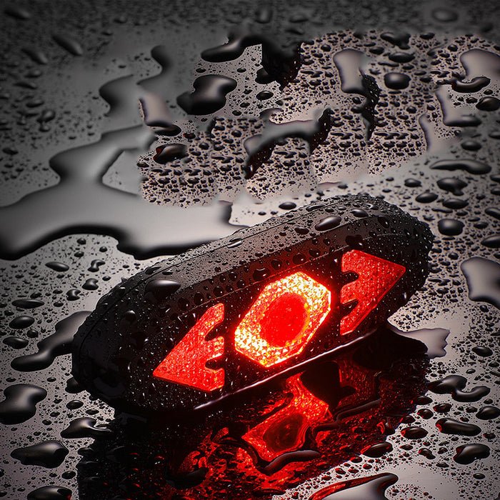 Smart Remote Control Turn Signal Rechargeable Tail Light Night Mountain Bike With Horn Warning Light