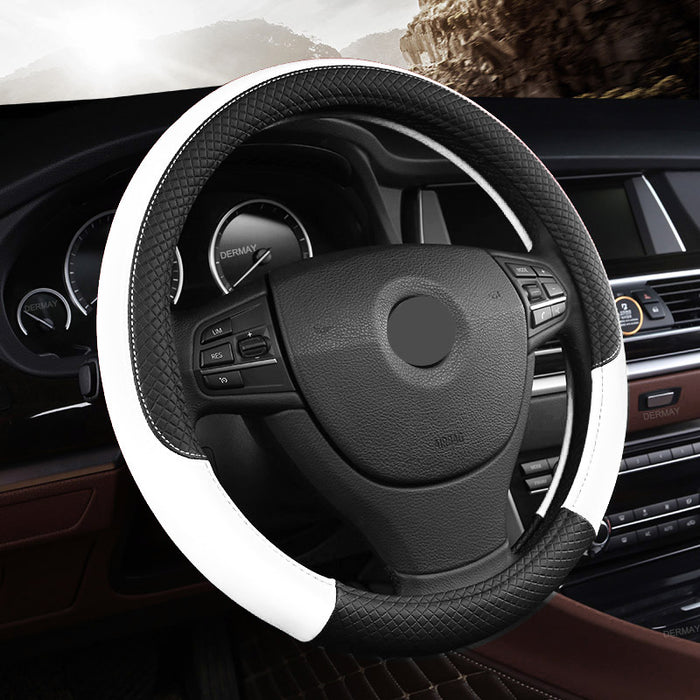 Universal Leather Car Steering Wheel Cover