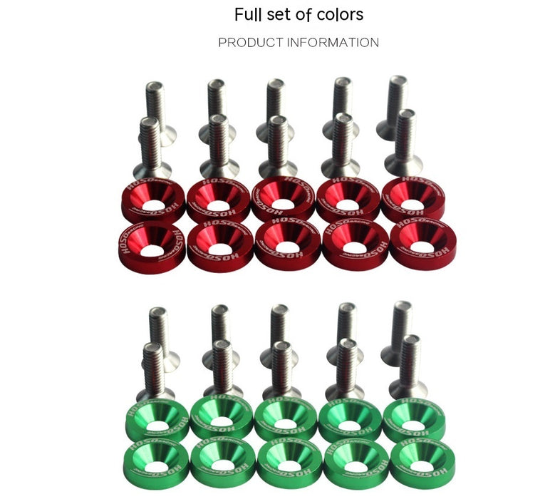 Car Modification Gasket Screw Bolt Washer