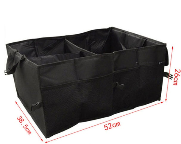 SafetyTrunk:tm: Big Foldable Back Rear Trunk Car Storage Organizer Car Organizers