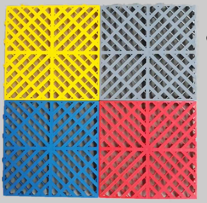 Car wash room plastic Mosaic grille Floor Mats