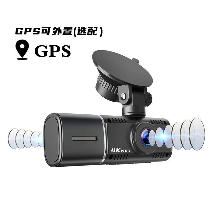 Cross-border Driving Recorder Car Camera Double Recording Parking Surveillance Infrared Night Vision Ultra Wide Angle