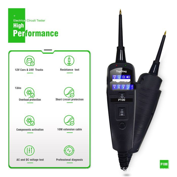 Automotive Circuit Battery Tester Diagnostic Tools