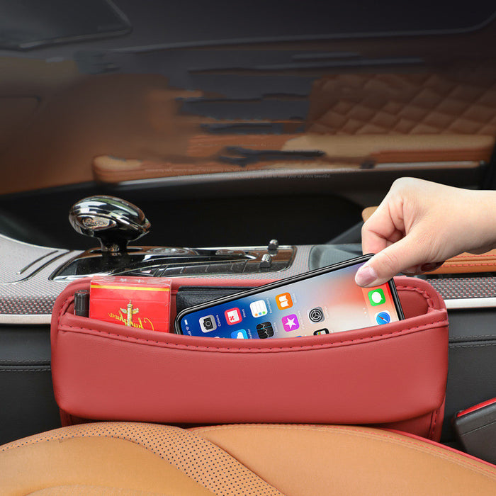 Fashion Simple Solid Color Car Seam Organizer