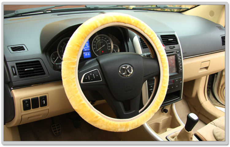 Steering wheel cover