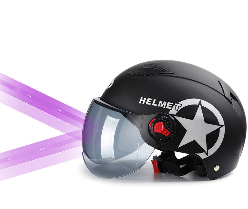 Electric car helmet unisex