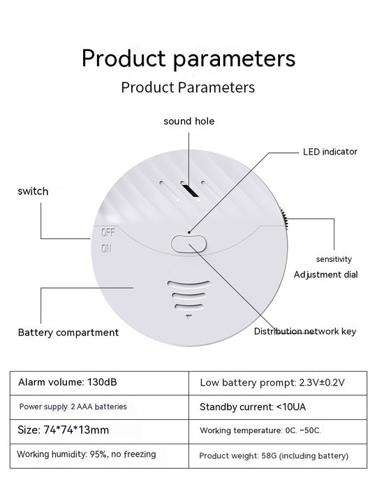 Wifi Vibration Alarm Graffiti Anti-theft