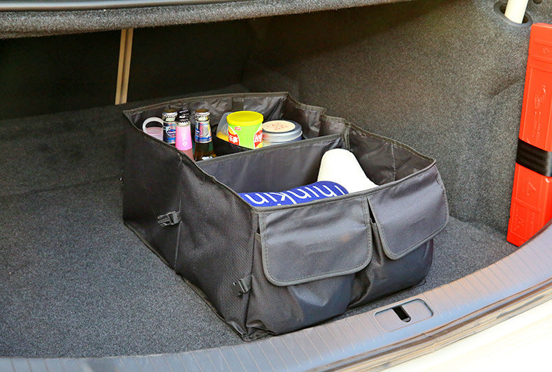 SafetyTrunk:tm: Big Foldable Back Rear Trunk Car Storage Organizer Car Organizers