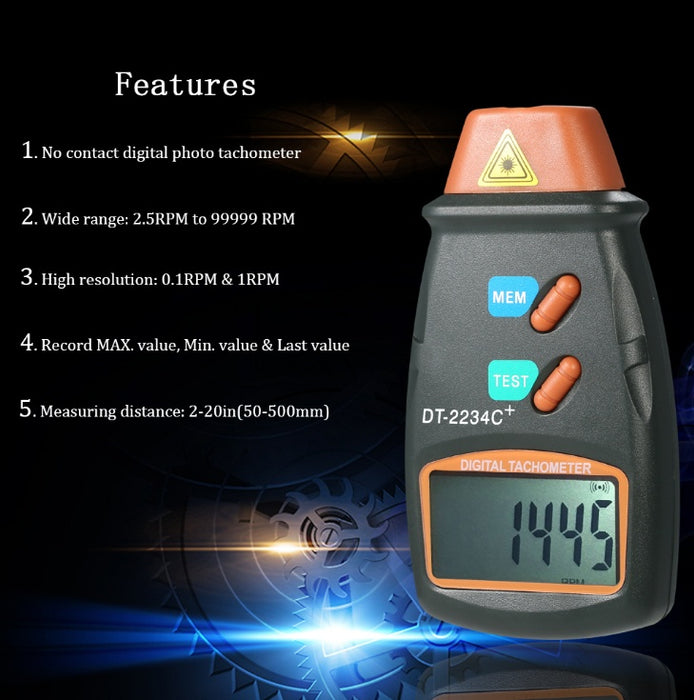 Digital Tachometer Diagnostic Tools