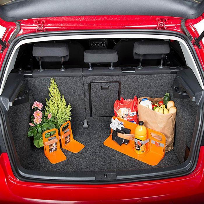 Multifunctional Car Back Auto Trunk Fixed Rack Holder Luggage Box Stand Shake-proof Organizer Car Organizers