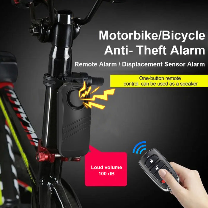 Electric Car Anti-theft Alarm Vibration Anti-theft Waterproof And Dustproof