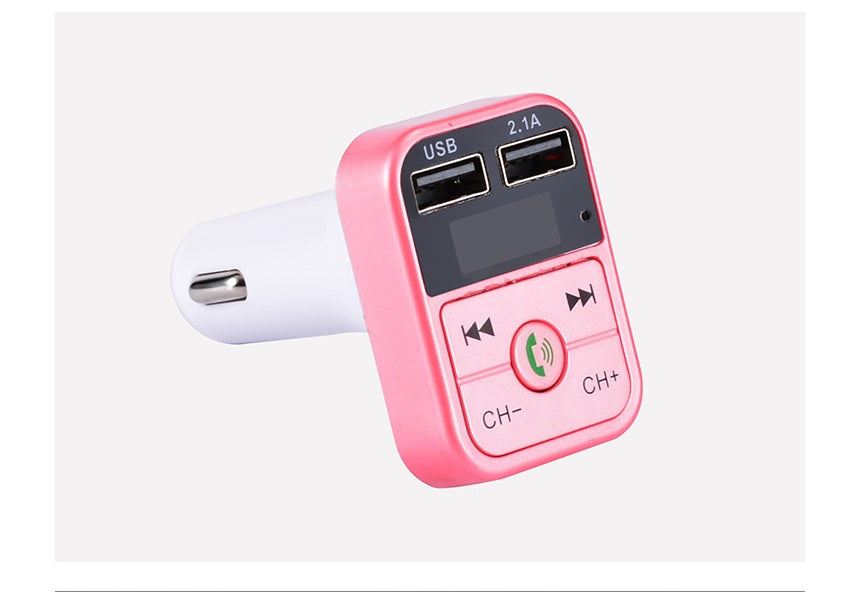 B2 car Bluetooth MP3 hands-free phone car MP3 player FM transmitter car charger receiver car charger